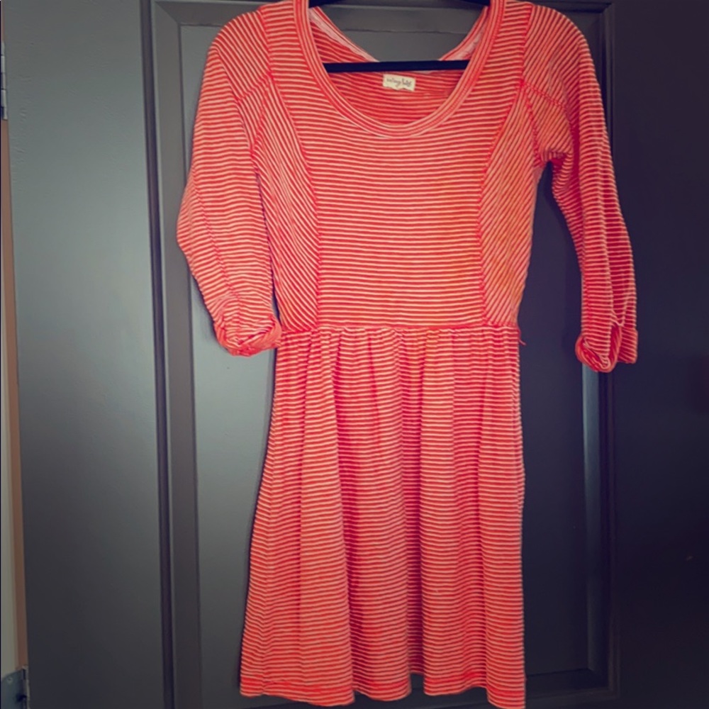 Orange sundress